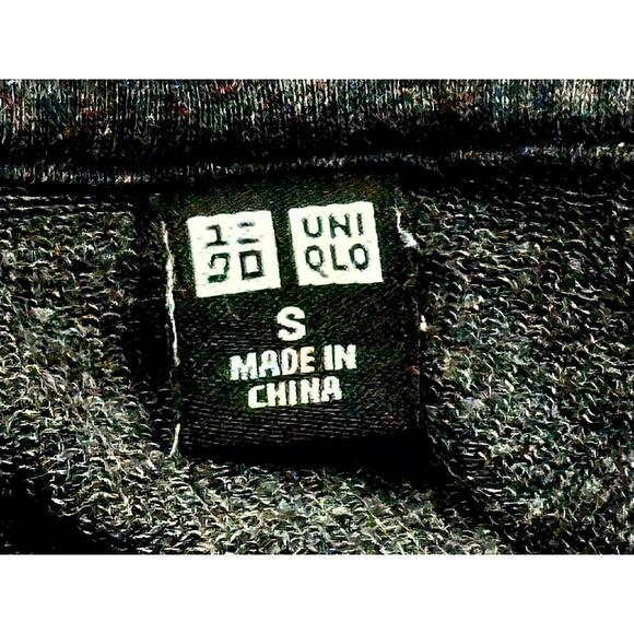 UniQlo Modal/Cotton/Spandex Blend Hoodie Black Women's S - Picture 6 of 8